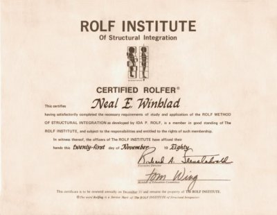 5 - Rolf Certificate